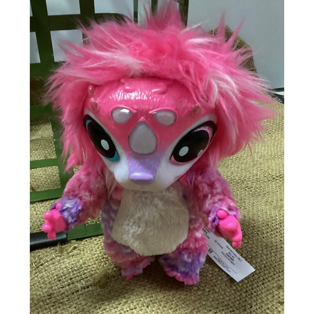 Magic Mixies Crystal Ball Pink Plush Interactive Monster Working Moose Toys